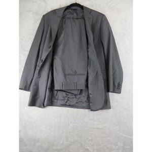 Brooks Brothers 1818 Loro Piana Mens 41R/34 Grey Pinstripe Blazer Suit Jacket